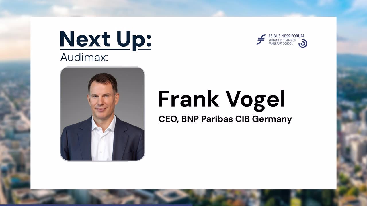 Businessforum 2025 – Frank