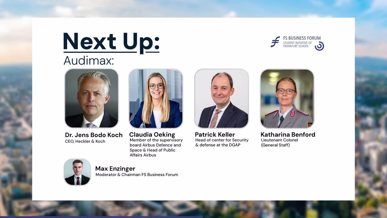 Businessforum 2025 – Defense Panel