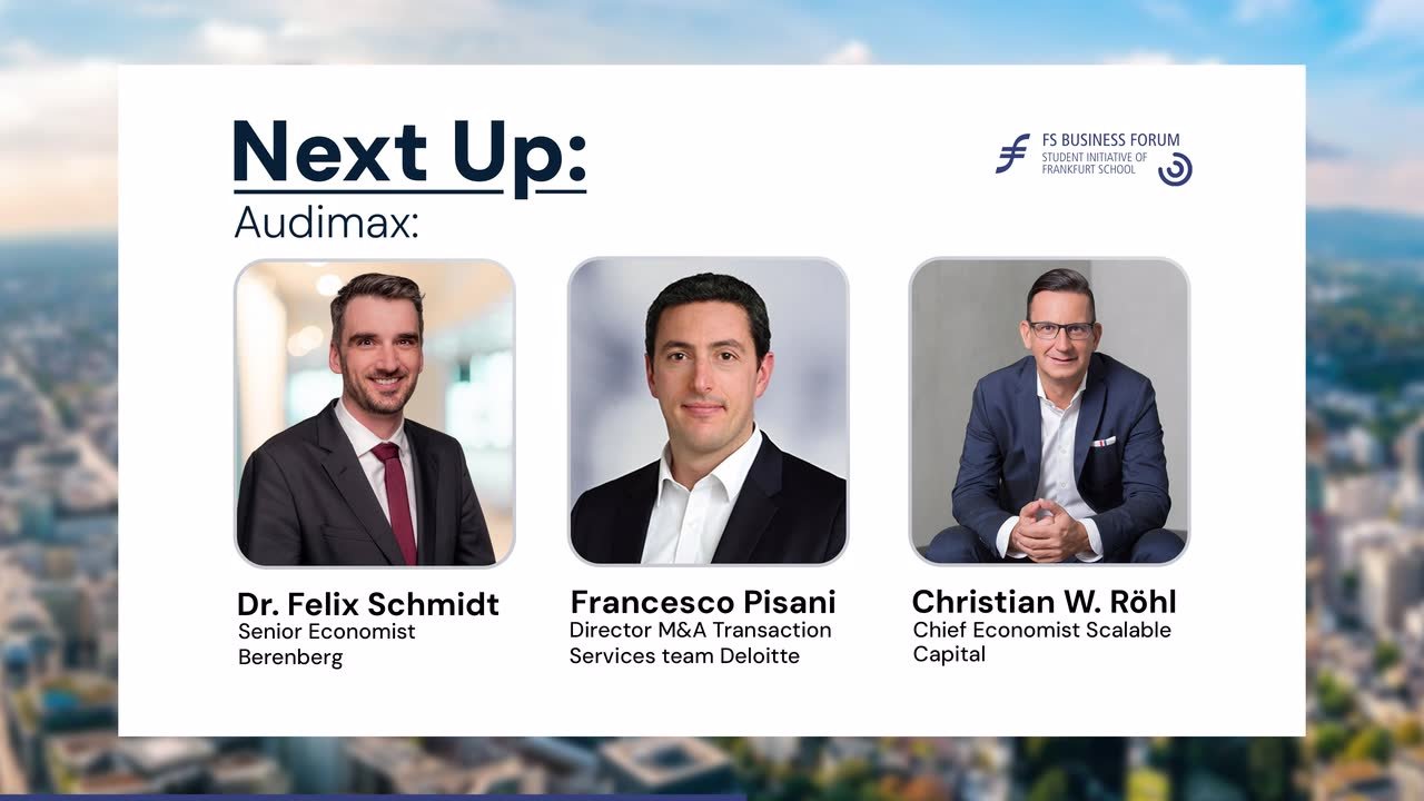 Businessforum 2025 – Finance Panel