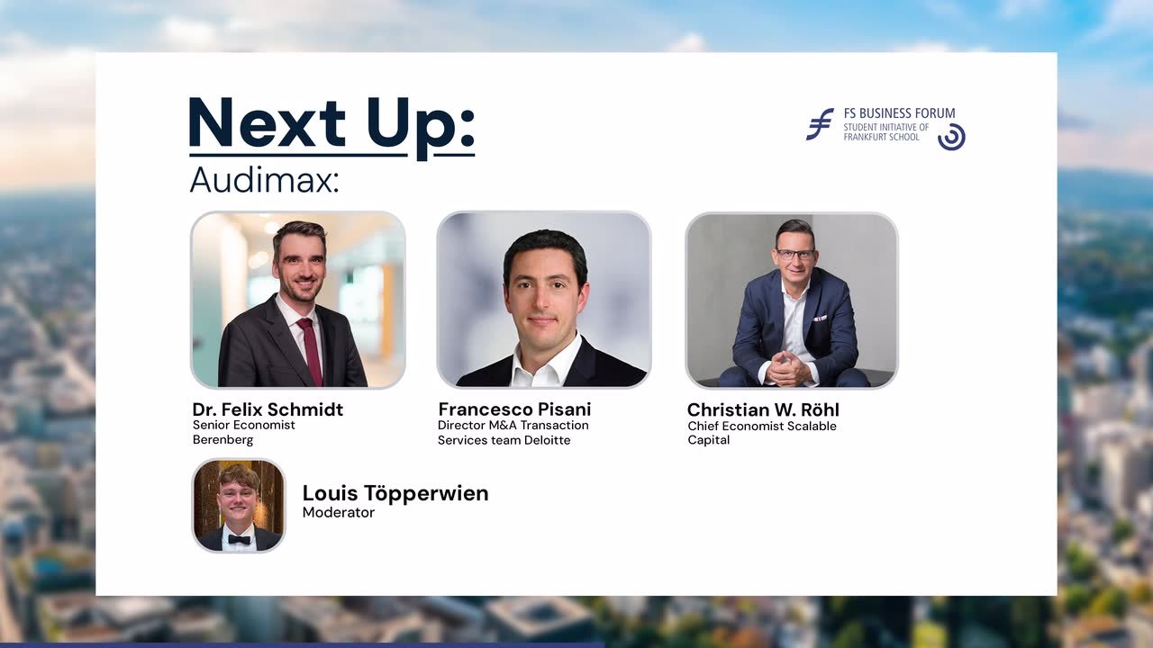 Businessforum 2025 – Finance Panel 2