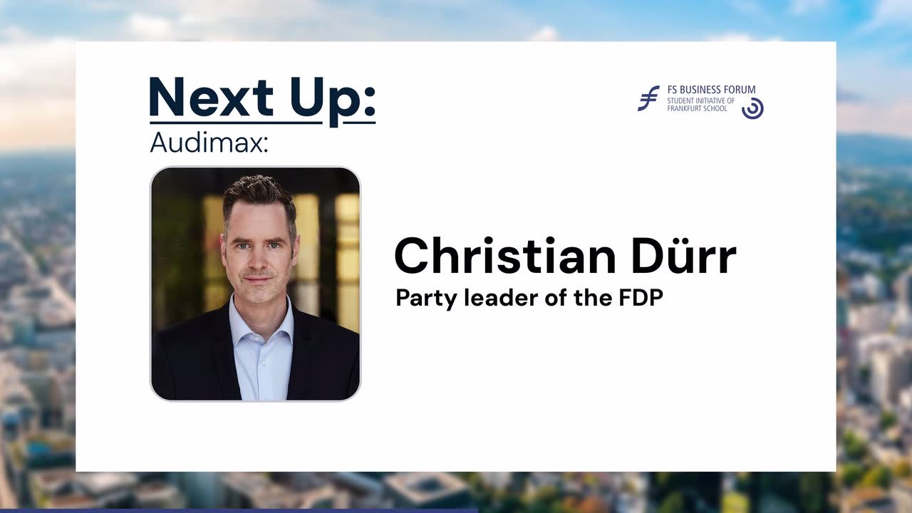 Businessforum 2025 – Christian Dürr