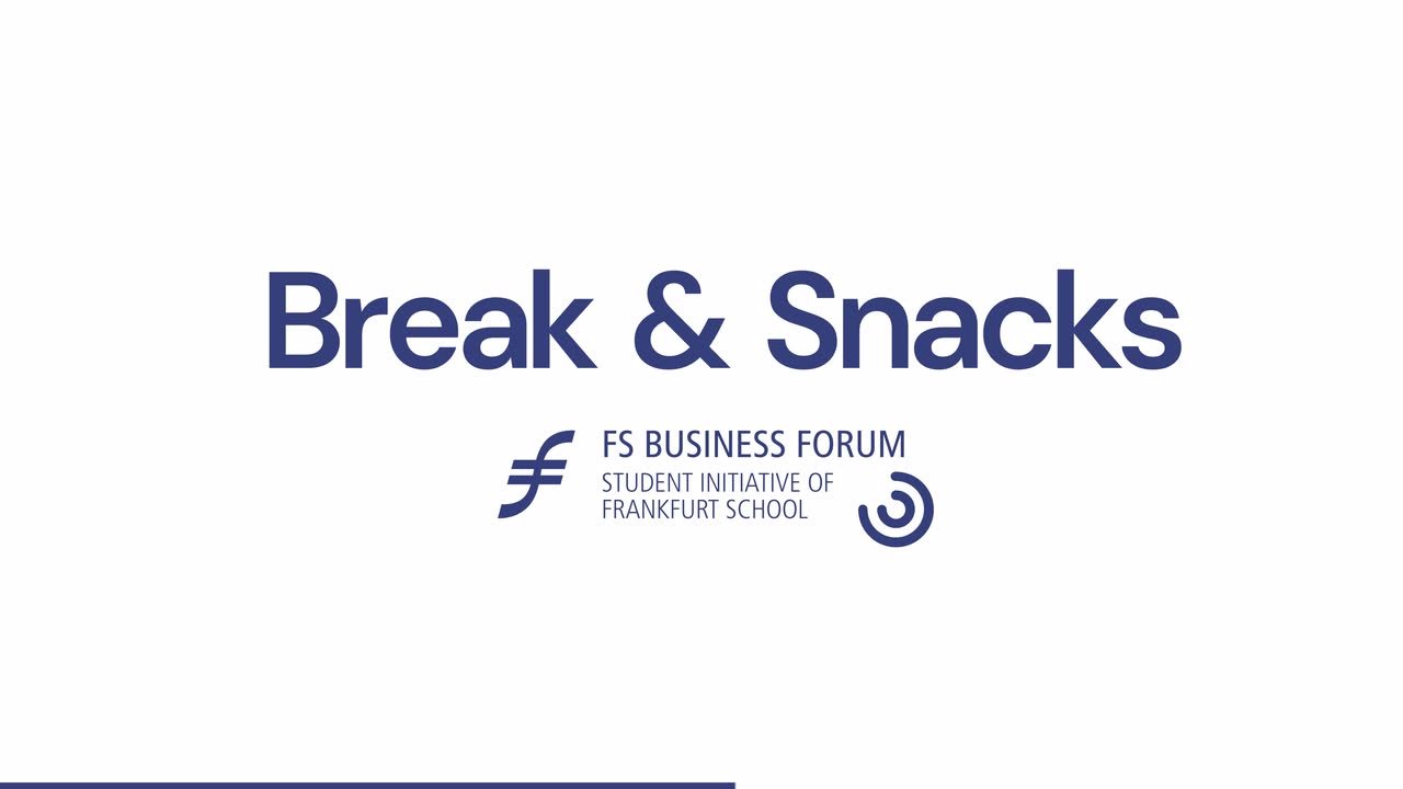 Businessforum 2025 – Pause
