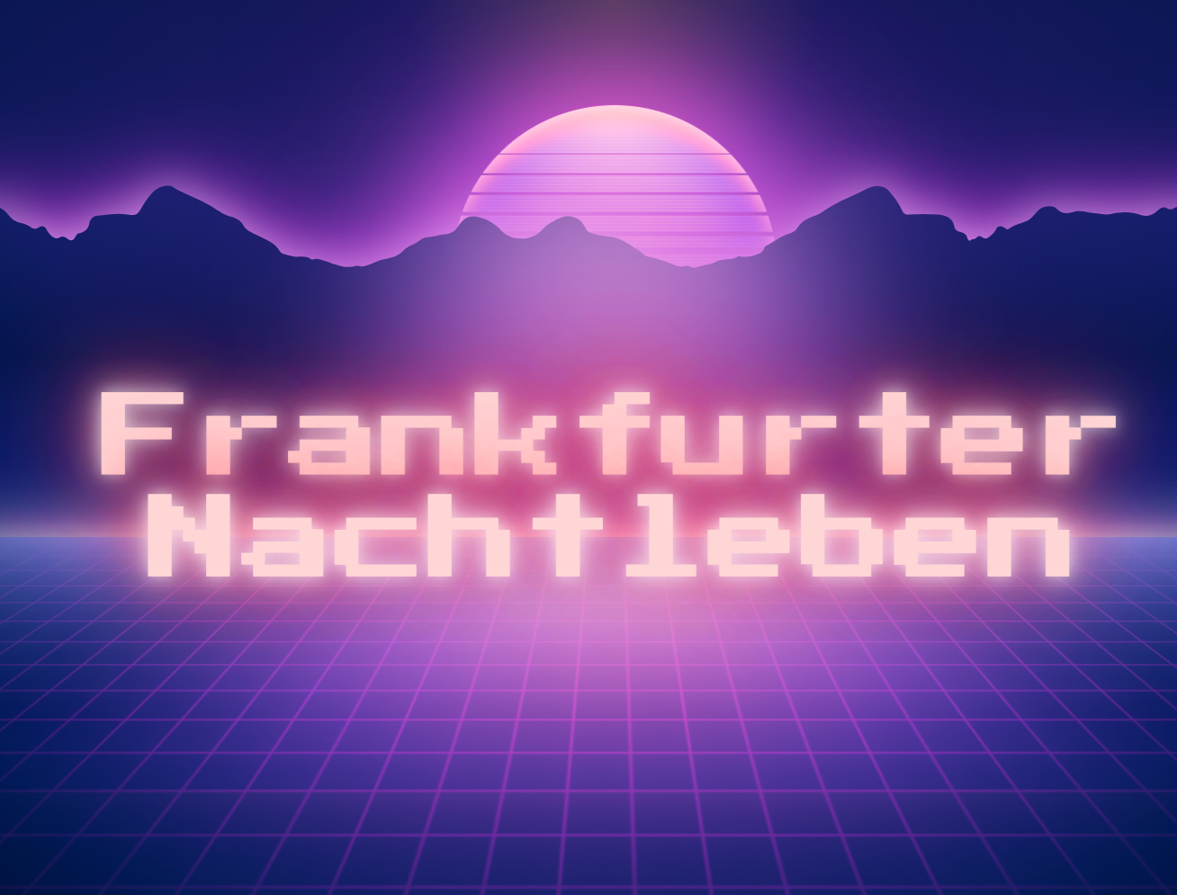 Frankfurter Nachtleben Vaporwave