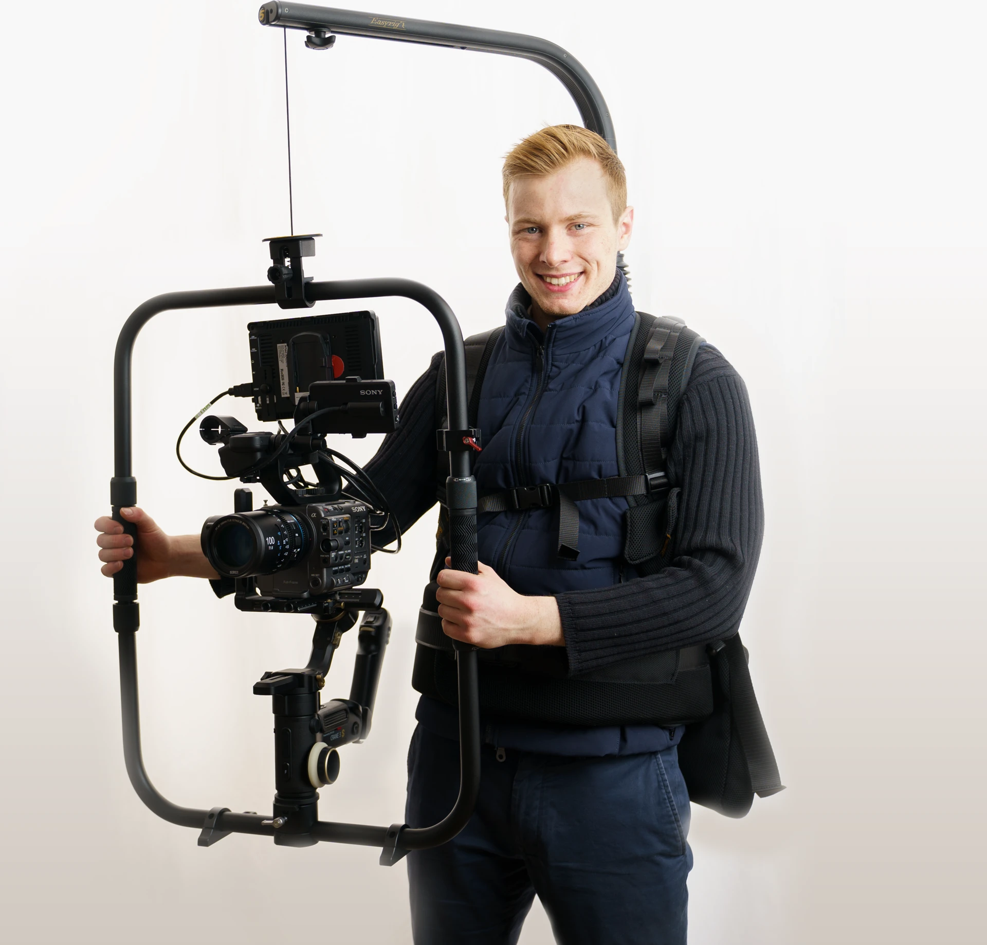 Samuel Rosenthal mit Rig
